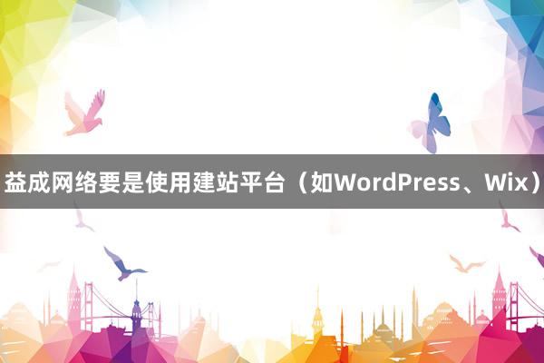 益成网络要是使用建站平台（如WordPress、Wix）